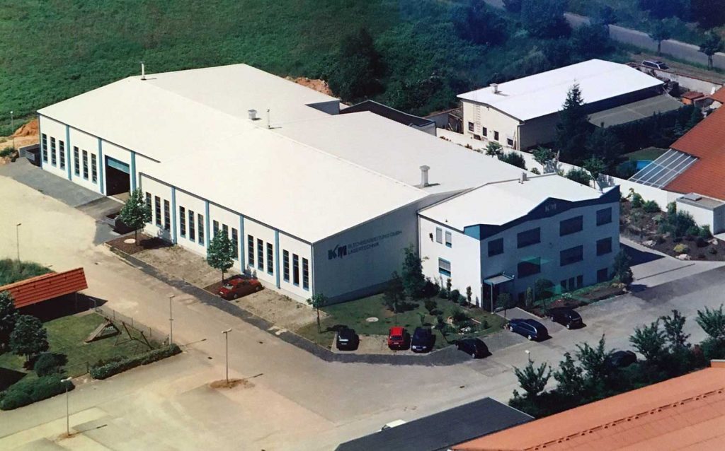 Firmengebäude der Klaus Malsy Blechbearbeitung GmbH im Jahr 1998